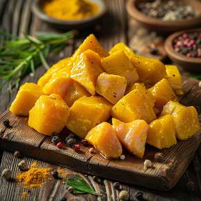 Curry Light — Chicken Breast Cubes